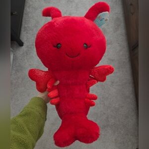 Red Plush Lobster Toy